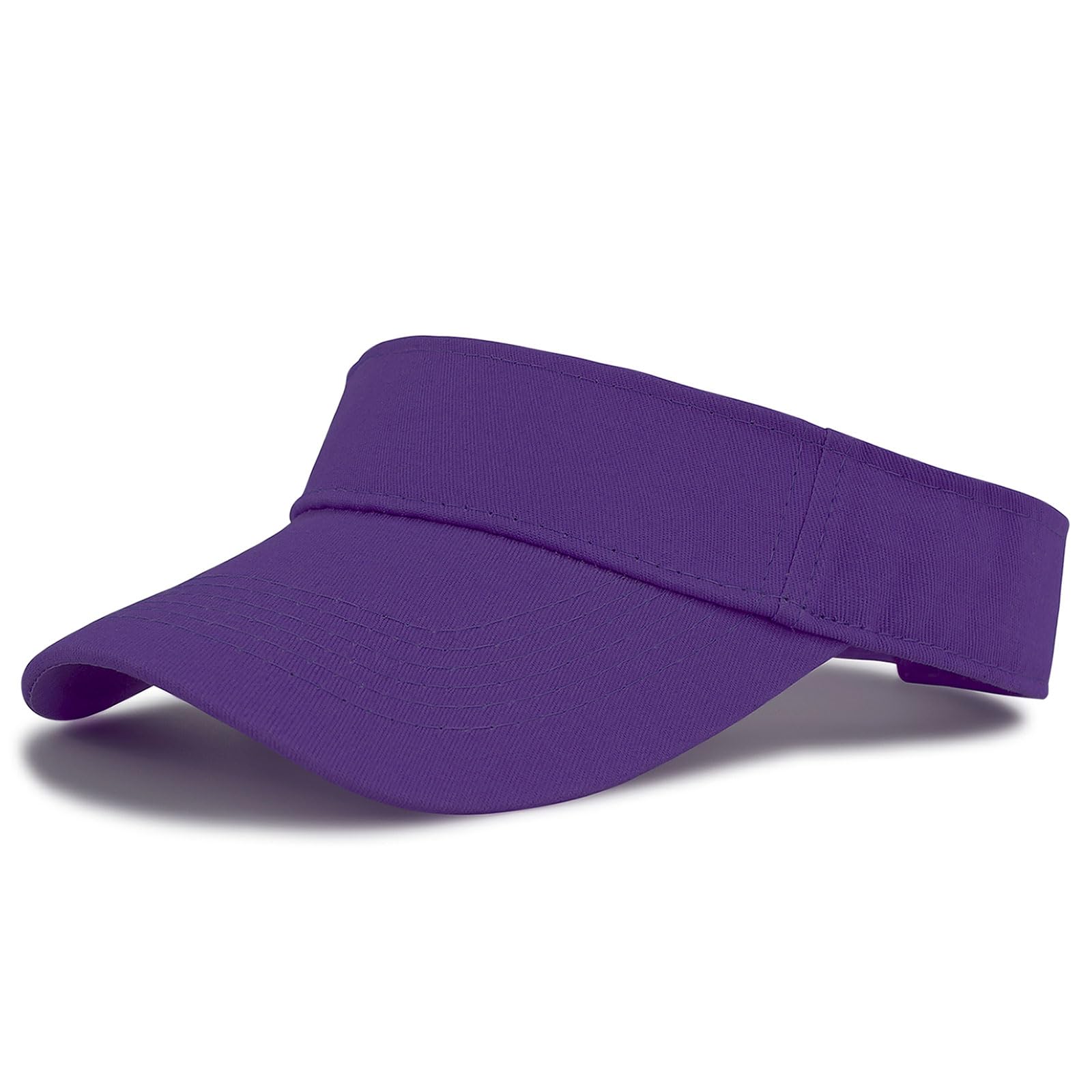 Sun Visor Hat - Cotton UV Protection Cap for Women & Men - Wide Brim Sun Hat for Outdoor Activities, Golf, Beach, Running, and Gardening