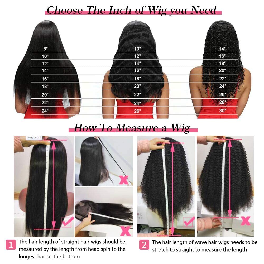 5x5 HD Lace Closure Wigs Human Hair Deep Wave - 10A Grade 180% Density Glueless Lace Front Wigs for Black Women - Pre Plucked Hairline with Baby Hair 18 Inch - Perfect for Daily Wear, Parties, and Special Occasions