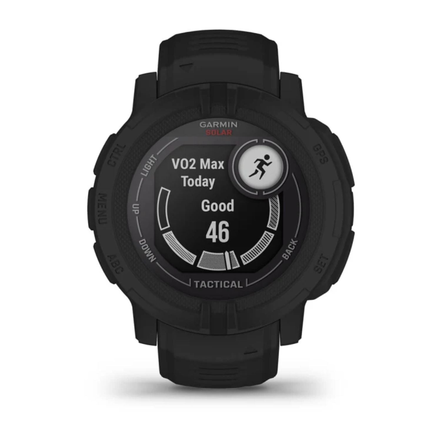 Garmin Instinct 2 Solar Tactical Smartwatch - Military-Grade GPS Watch with Jumpmaster Mode & NVG Compatibility | Outdoor Adventure, Hiking, Running & Tactical Use