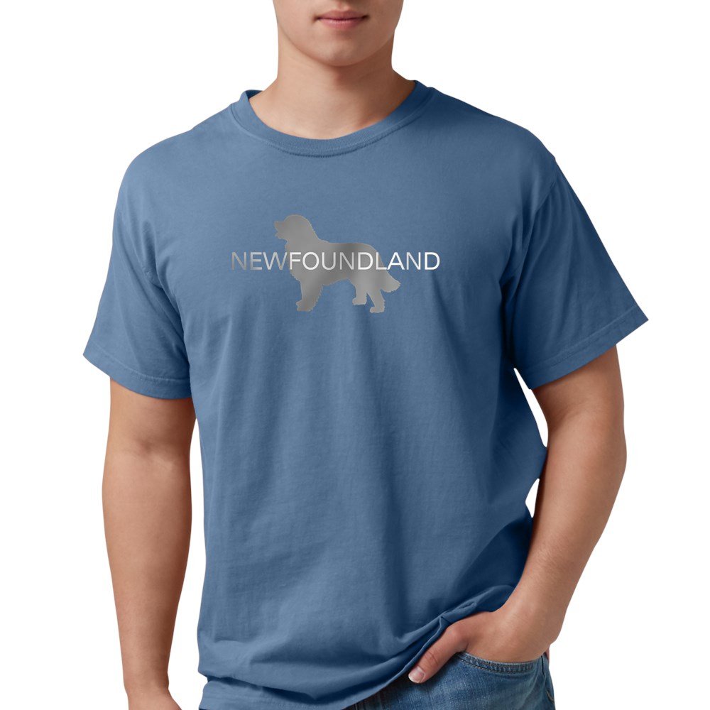 Newfoundland Dog T-Shirt for Men - Comfort Colors® Soft Cotton Casual Tee - Perfect for Dog Lovers, Outdoor Activities & Gifts