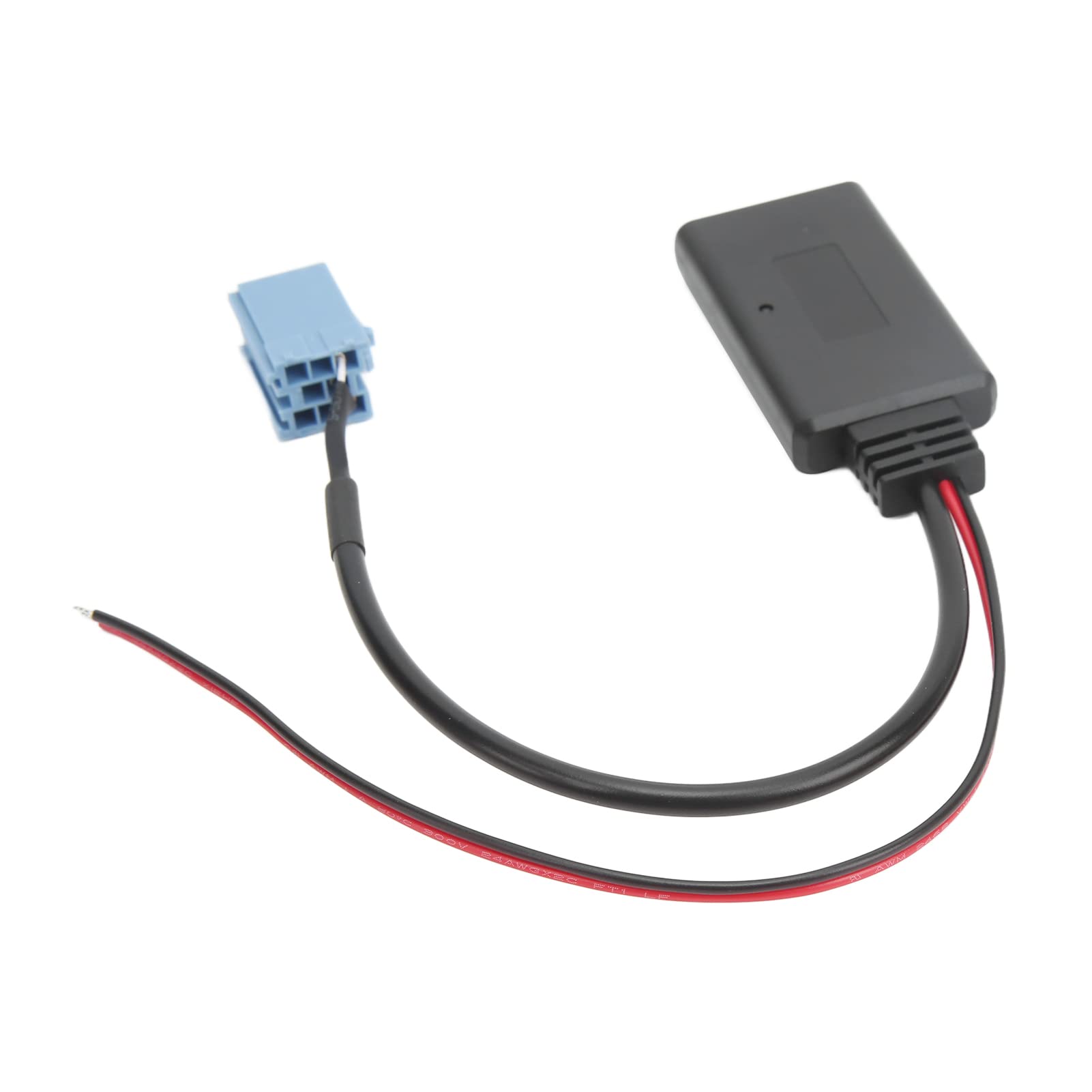 KIMISS ABS Car Radio Bluetooth Module Receiver with AUX IN Cable Adapter - 8Pin ISO Connector for Blupunkt CD Player | Wireless Music Streaming & Hands-Free Calling for Car Audio System