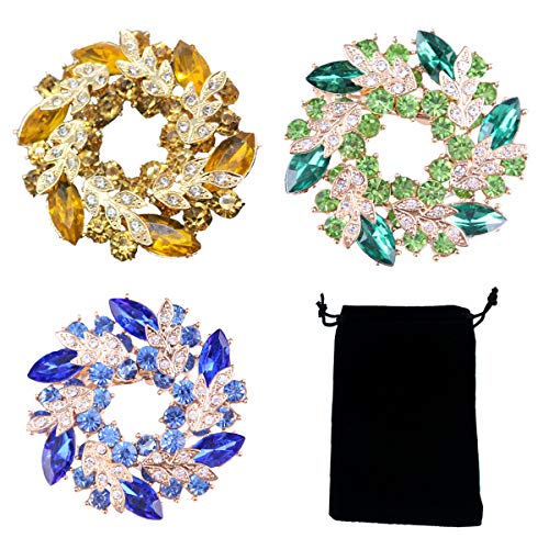 3 PCS Blue & Green & Yellow