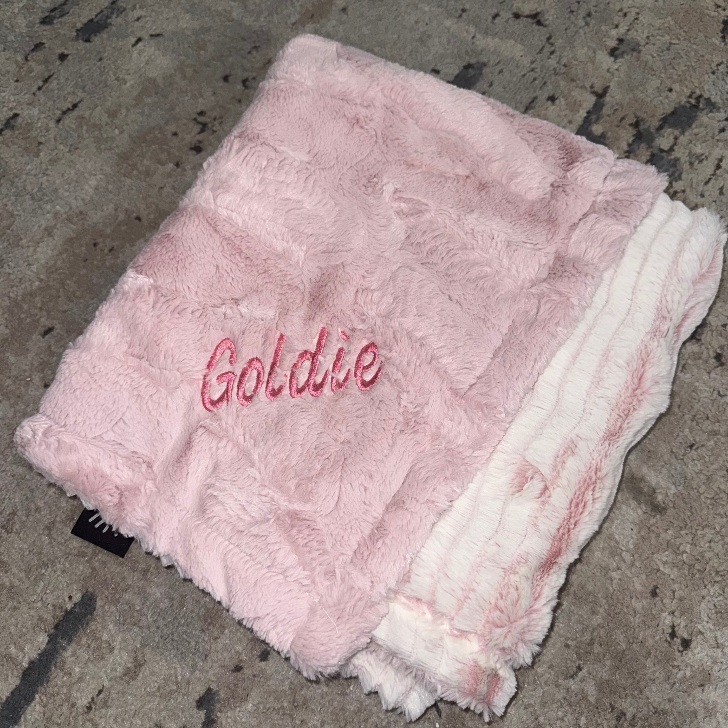 Winx + Blinx Ziggy Mauve Minky Blanket - Ultra Soft Plush Throw for Kids & Adults - Perfect for Nursery, Bedroom, Couch & Travel