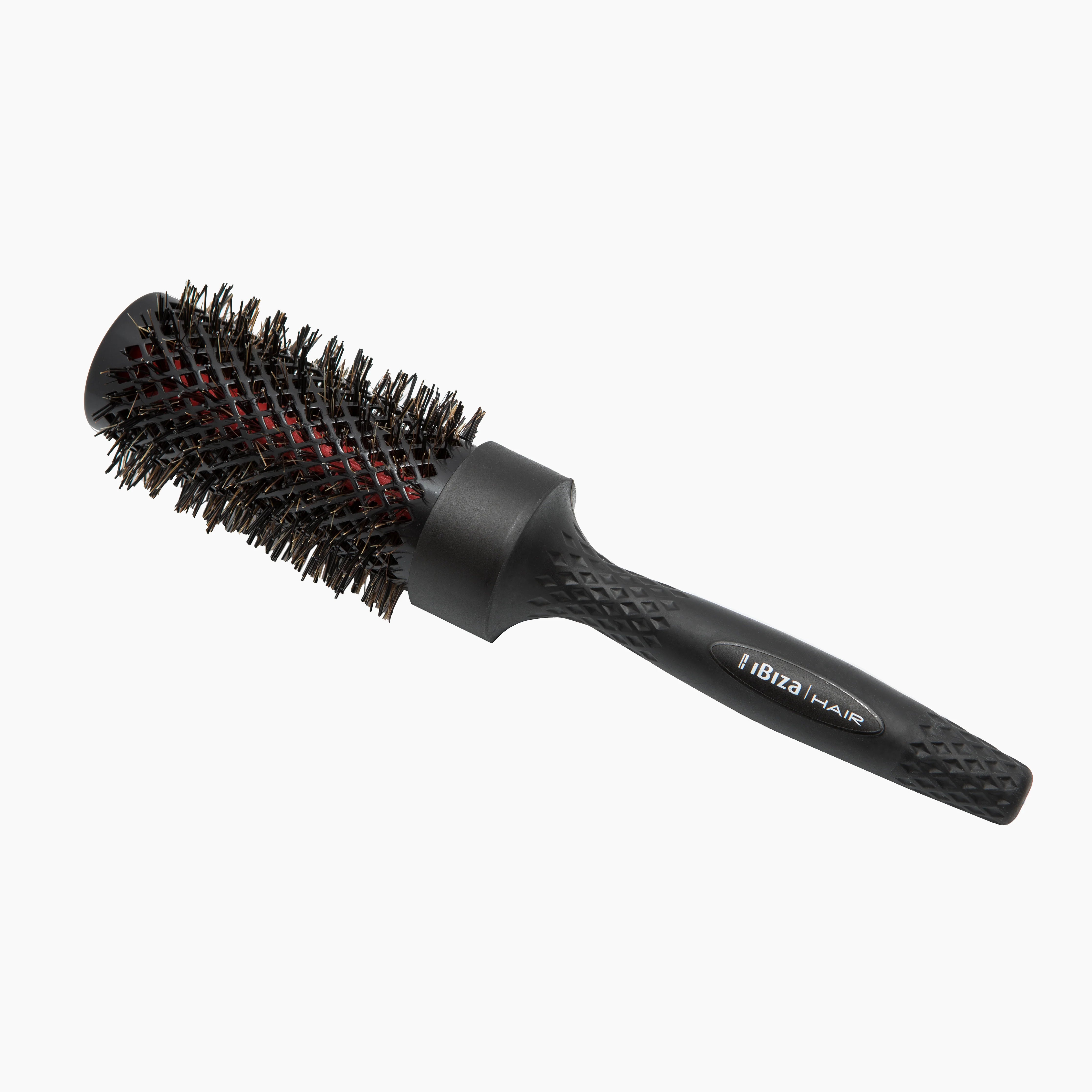 RB4 Large Barrel Thermal Styling Brush - 43mm Tight Curl Hair Wand for Long & Thick Hair | Perfect for Beach Waves, Salon-Quality Curls & Professional Styling