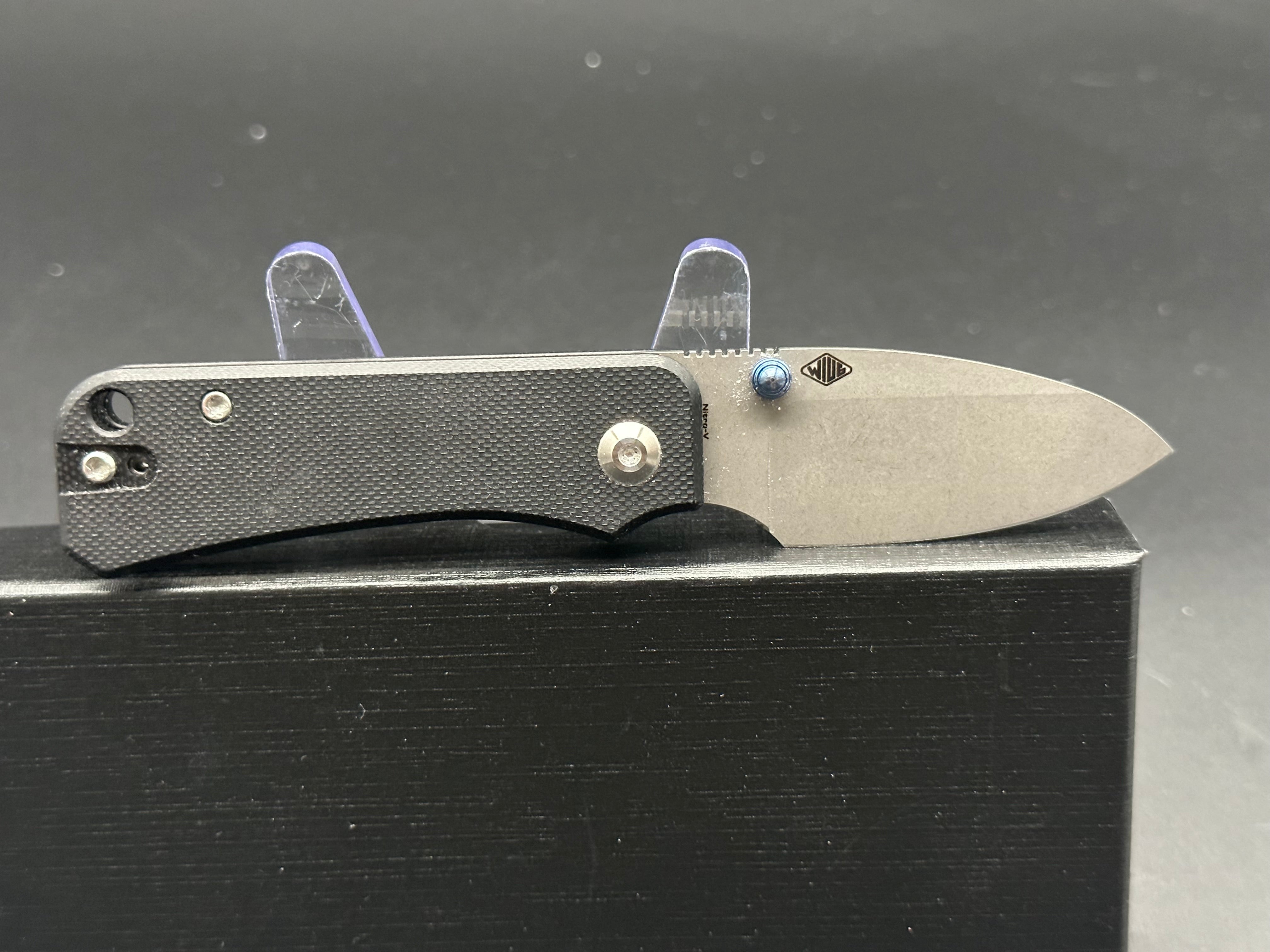 Civivi Baby Banter Folding Pocket Knife - Black G10 Handle, Compact EDC Knife for Everyday Carry, Outdoor, Camping & Survival