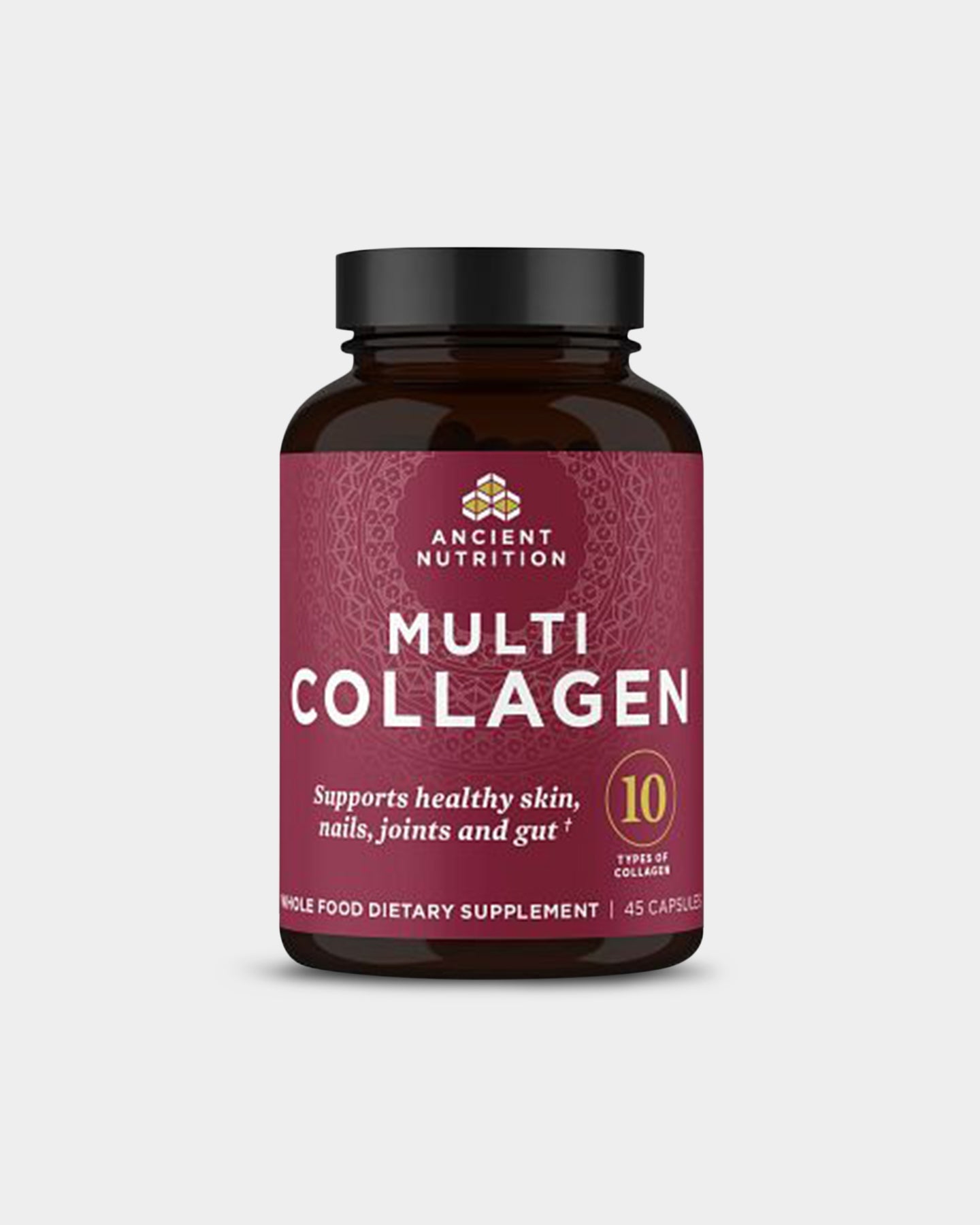 Ancient Nutrition Multi Collagen Protein Capsules - Supports Skin, Hair, Nails & Joint Health - Grass-Fed, Non-GMO Collagen Supplement for Women & Men - Perfect for Daily Wellness & Anti-Aging Routine