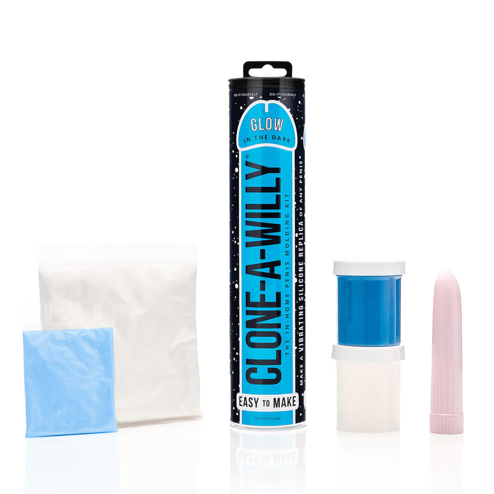 Clone A Willy DIY Penis Molding Kit - Glow in The Dark Adult Toy for Couples | Fun Gift for Bachelorette Parties & Romantic Nights