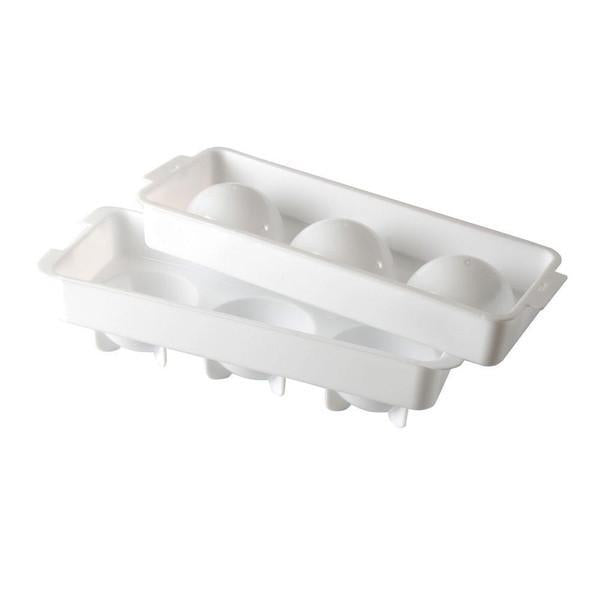 Round Ice Ball Molds - 4 Pack Silicone Ice Cube Trays for Whiskey, Cocktails & Drinks - Perfect for Home Bars, Parties & Chilling Beverages