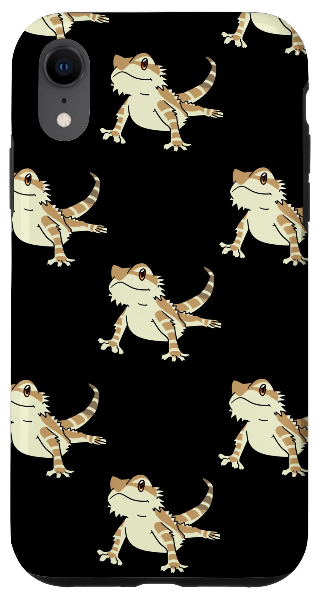 iPhone XR Case with Bearded Dragon Design for Reptile Lovers