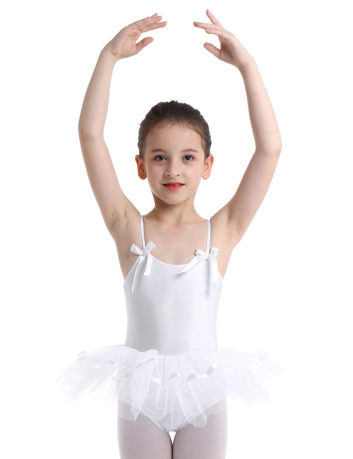 Alvivi Girls Ballet Tutu Dress - Cute Camisole Leotard with Skirt for Dance, Gymnastics & Fairy Costume | Perfect for Recitals, Performances & Dress-Up Play
