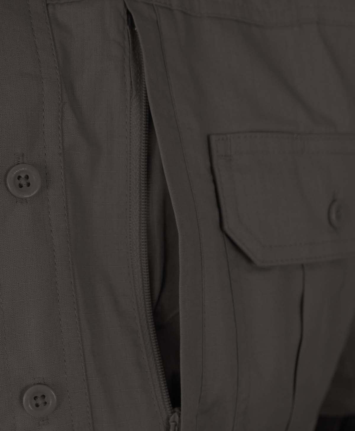 Propper Men's Tactical Long Sleeve Shirt - Durable Military Work Shirt for Outdoor Activities, Hunting & Tactical Operations