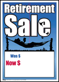 100-Pack Sale Tags for Retail Stores - Perfect for Retirement Sales, Clearance Events & Discount Promotions