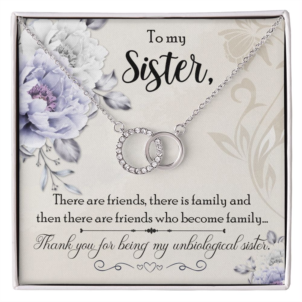 Like a Sister Gift for Best Friend - Perfect Pair Necklace Set for Birthday, Christmas - Ideal for Sisterhood, Friendship & Special Occasions