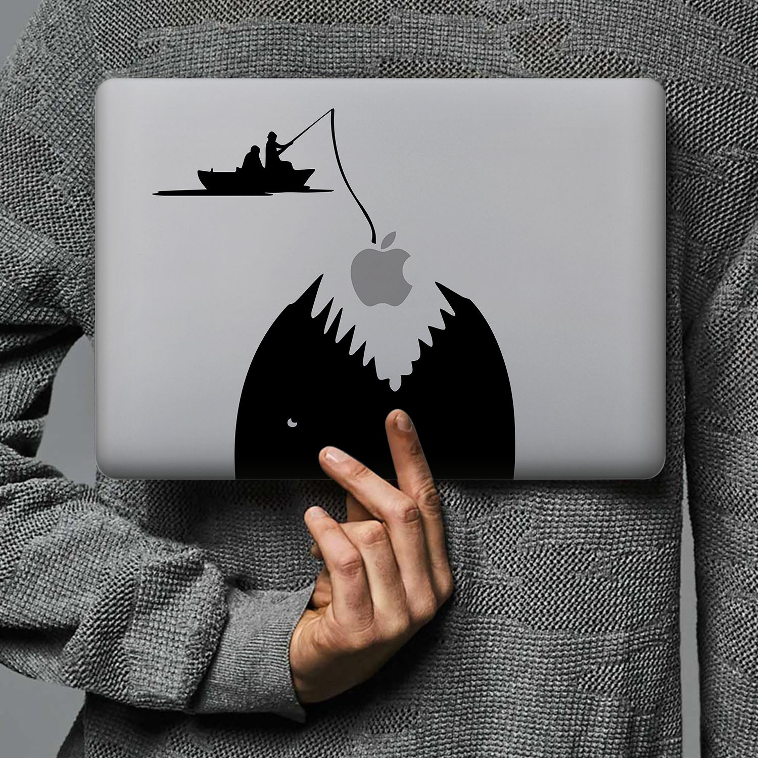 Premium MacBook Protective Case with Ocean Design - Stylish & Durable Laptop Cover for MacBook Air/Pro - Perfect for Work, Travel & School Accessories