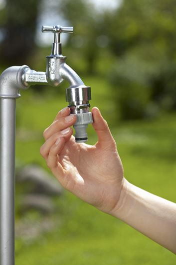 Gardena Connector Set - High-Quality Garden Hose Fittings for Easy Watering & Irrigation | Perfect for Lawn Care, Gardening & Outdoor Use