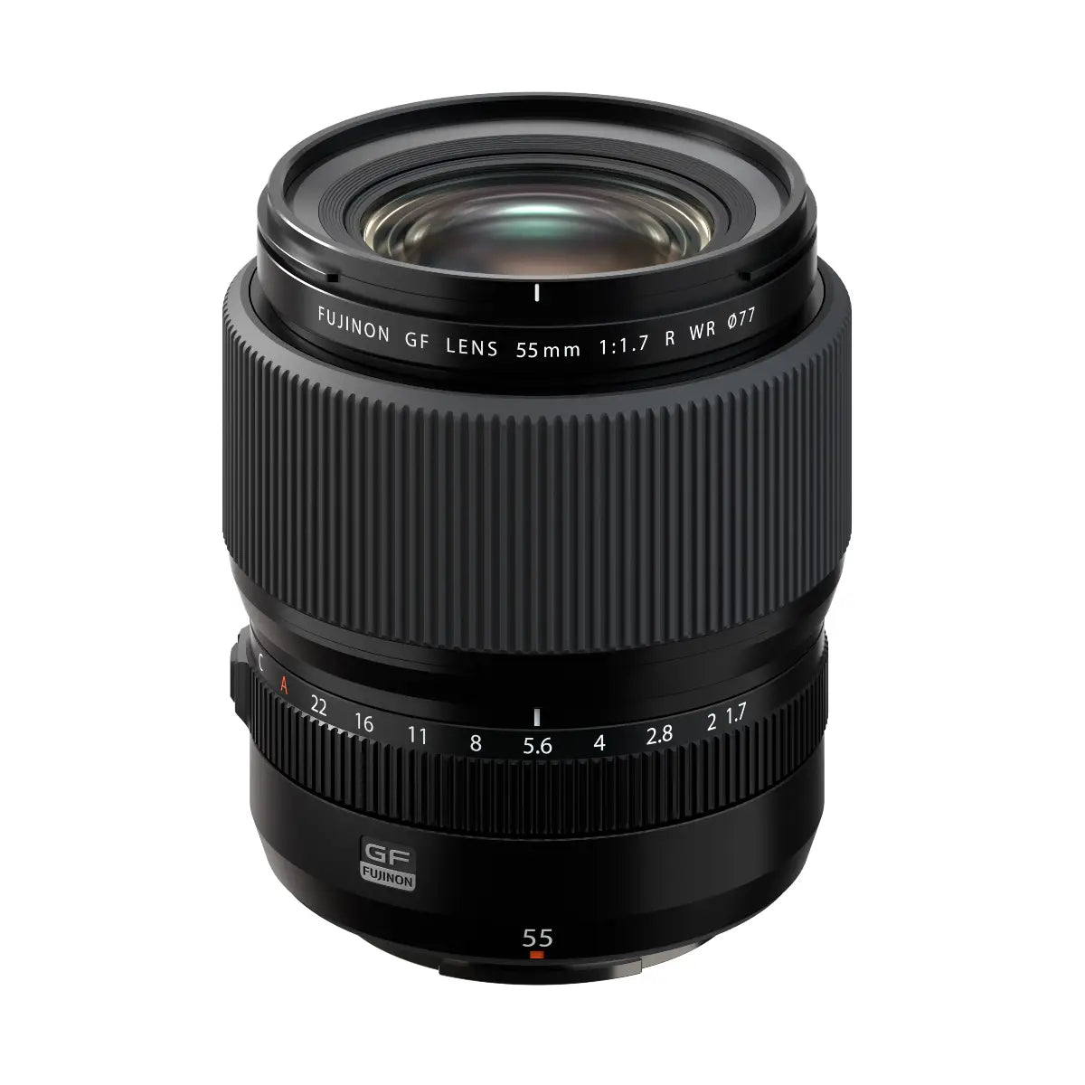 Fujifilm GF 55mm f/1.7 R WR Lens - Medium Format Prime Lens for Fujifilm GFX Cameras - Perfect for Portrait, Street & Low Light Photography