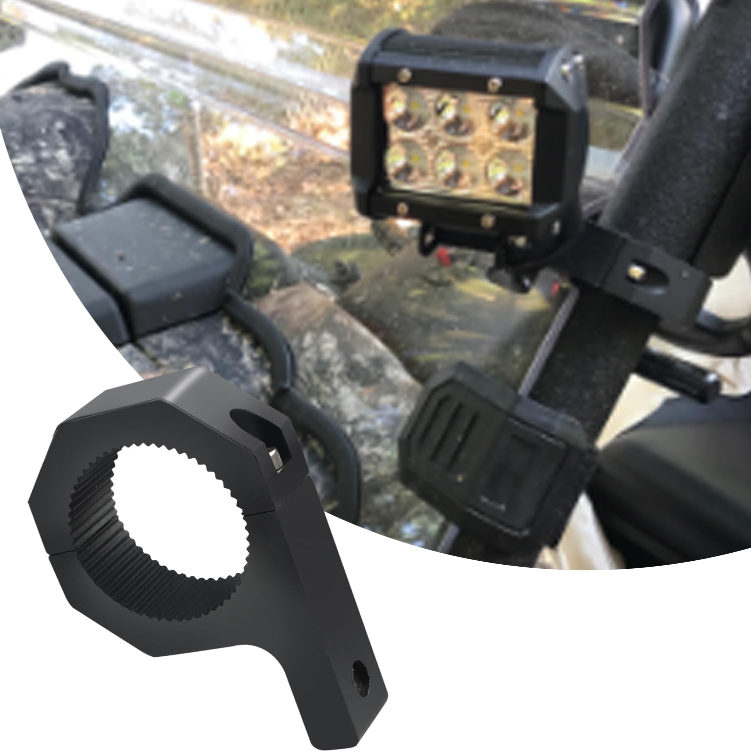 4Pcs Heavy Duty LED Light Bar Mounts Kit - Universal 1