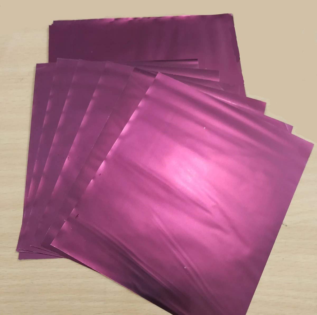Premium Metallic Plastic Chocolate Wrapping Sheets for Cake Decorating - Gold & Silver Chocolate Wrappers for DIY Desserts, Candy Making, and Wine Gift Packaging