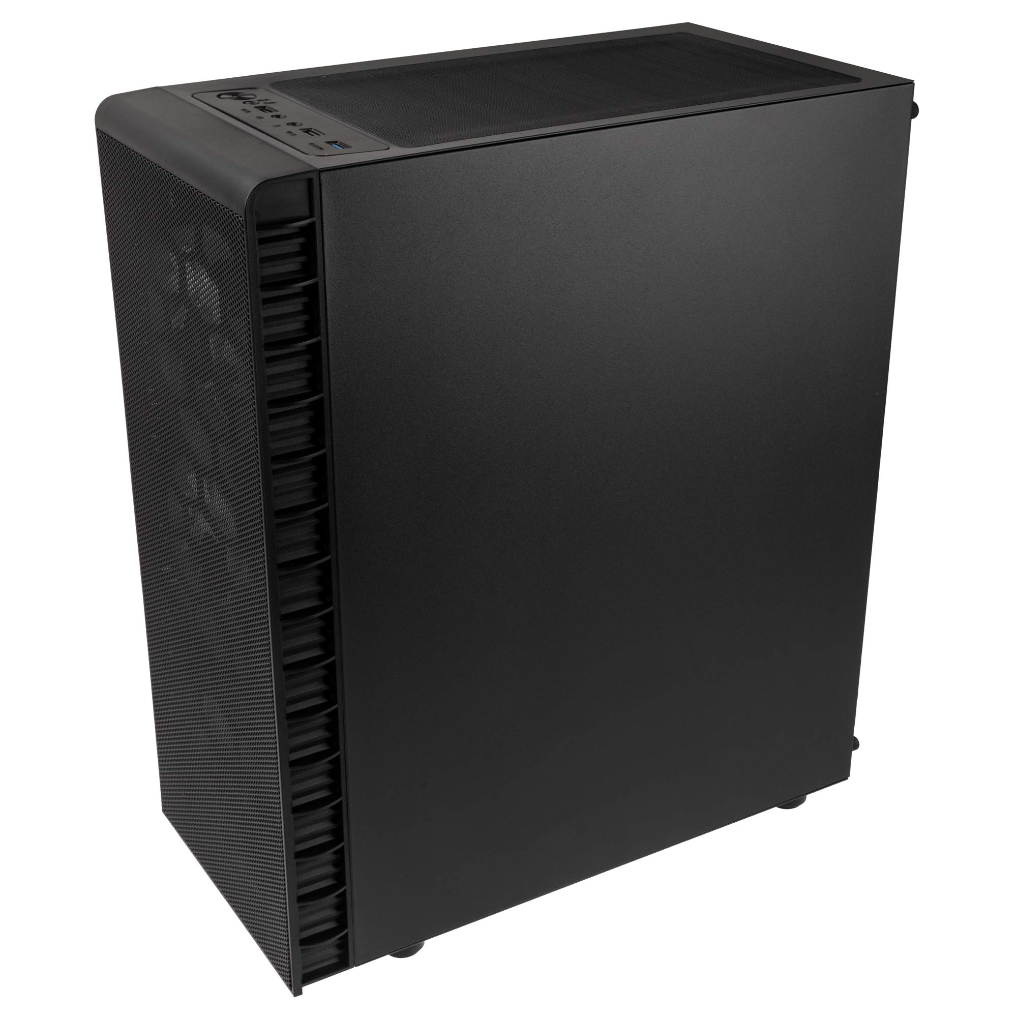 KOLINK Observatory Lite Mesh Midi Tower ATX PC Case - RGB Gaming Computer Case with Tempered Glass & Fans - Perfect for Gaming Rigs, Workstations, and Custom PC Builds