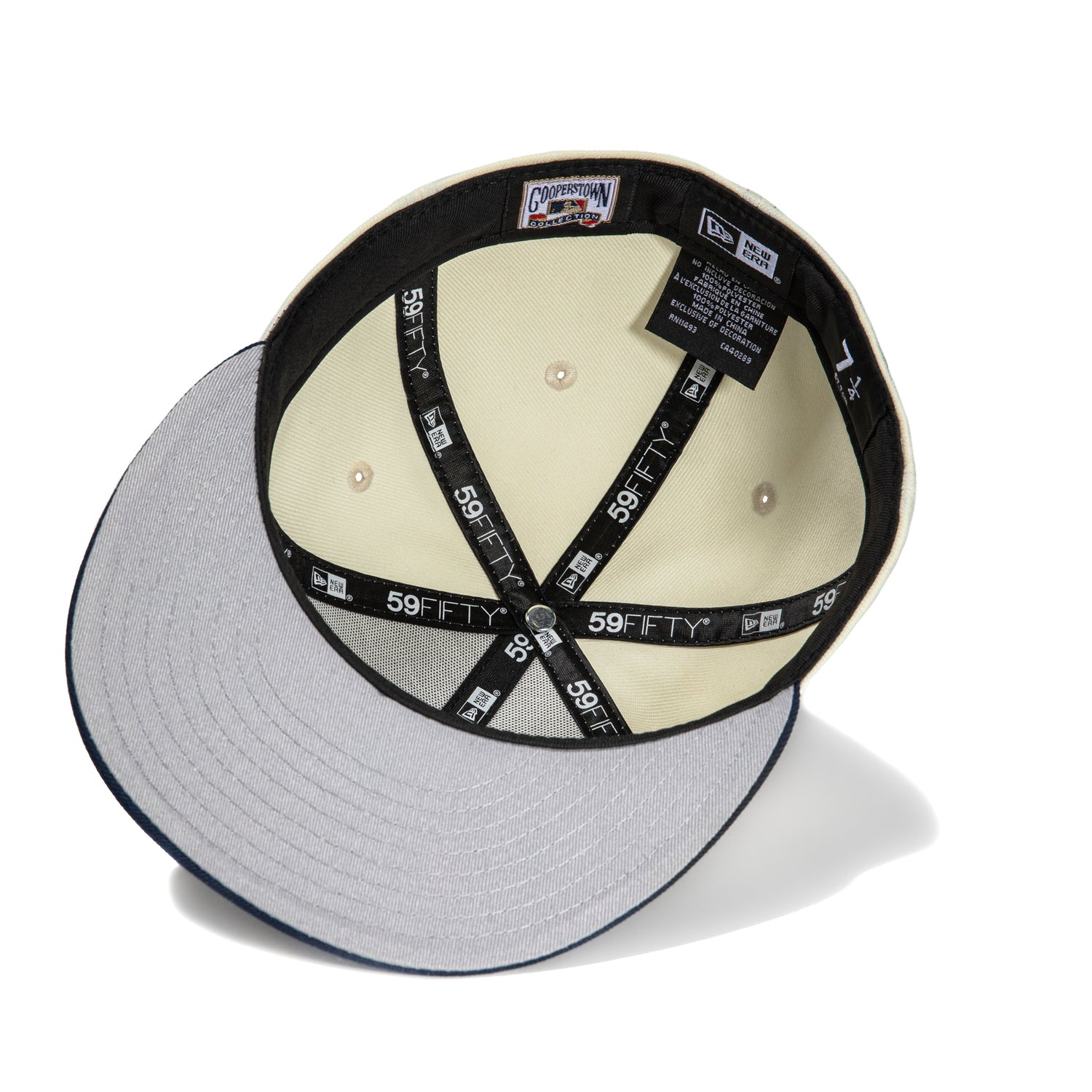 New Era 59Fifty Los Angeles Dodgers 50th Anniversary Stadium Patch Snapback Hat - White & Navy Blue - Official MLB Baseball Cap for Men & Women - Perfect for Games, Collecting & Streetwear Fashion