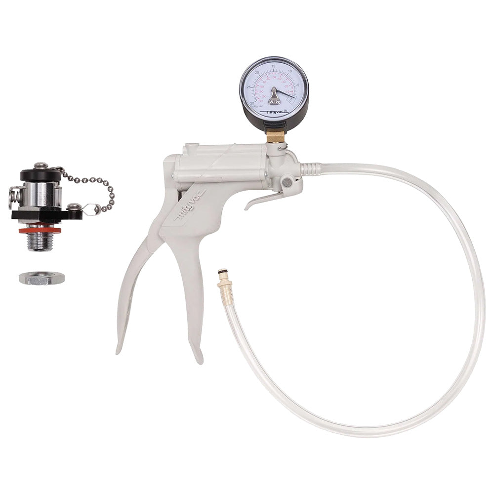 Ikelite Vacuum Kit for 1/2 Inch Accessory Port & DSLR Top Mount - Perfect for Underwater Camera Housing Leak Prevention & Scuba Diving Photography