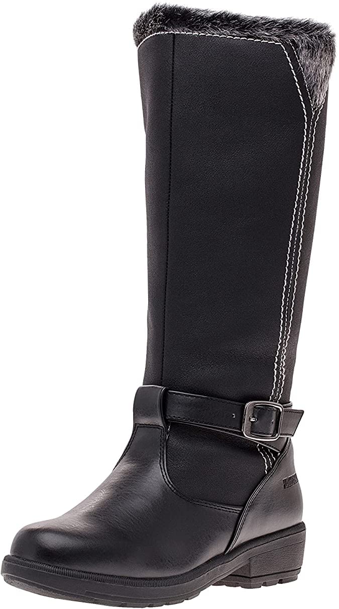Weatherproof Women's Debby Snow Boots - Waterproof Winter Boots for Women with Warm Fleece Lining - Perfect for Snowy Days, Hiking & Outdoor Activities