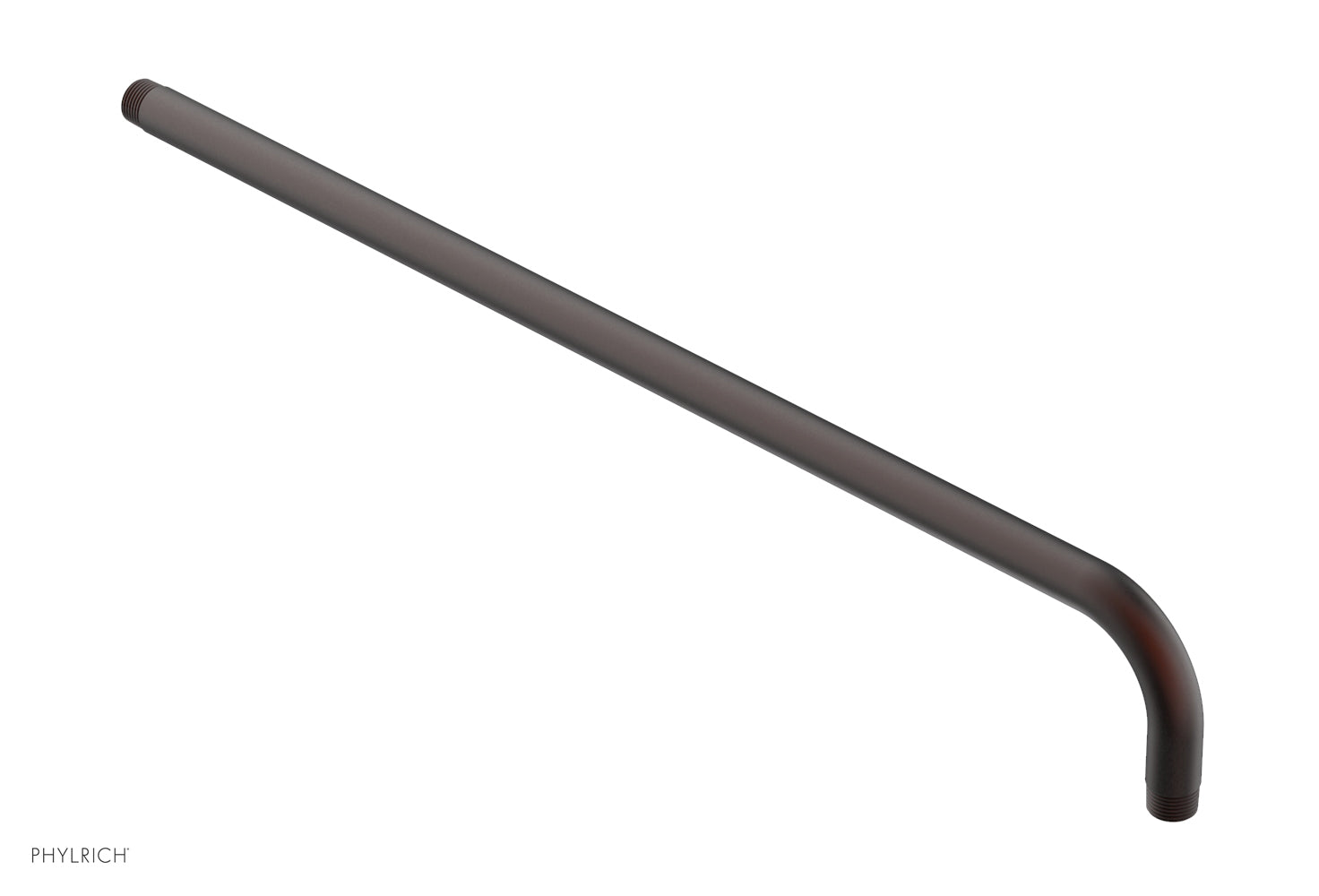 90 Degree Angle 24-Inch Shower Arm - Adjustable Showerhead Extension for Bathroom Renovation, Perfect for Small Spaces and Corner Showers