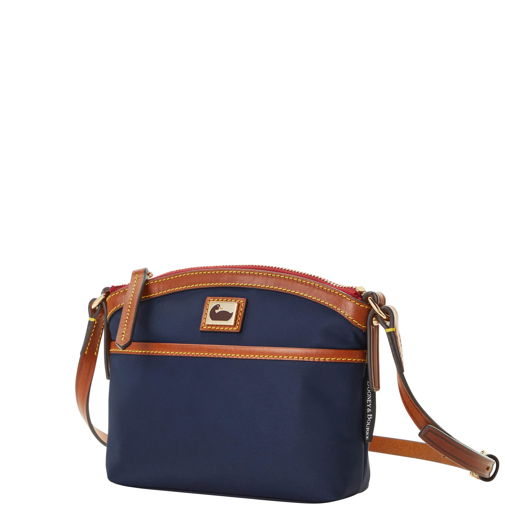 Dooney & Bourke Women's Domed Crossbody Handbag - Stylish Leather Purse for Everyday Use | Perfect for Work, Travel & Shopping