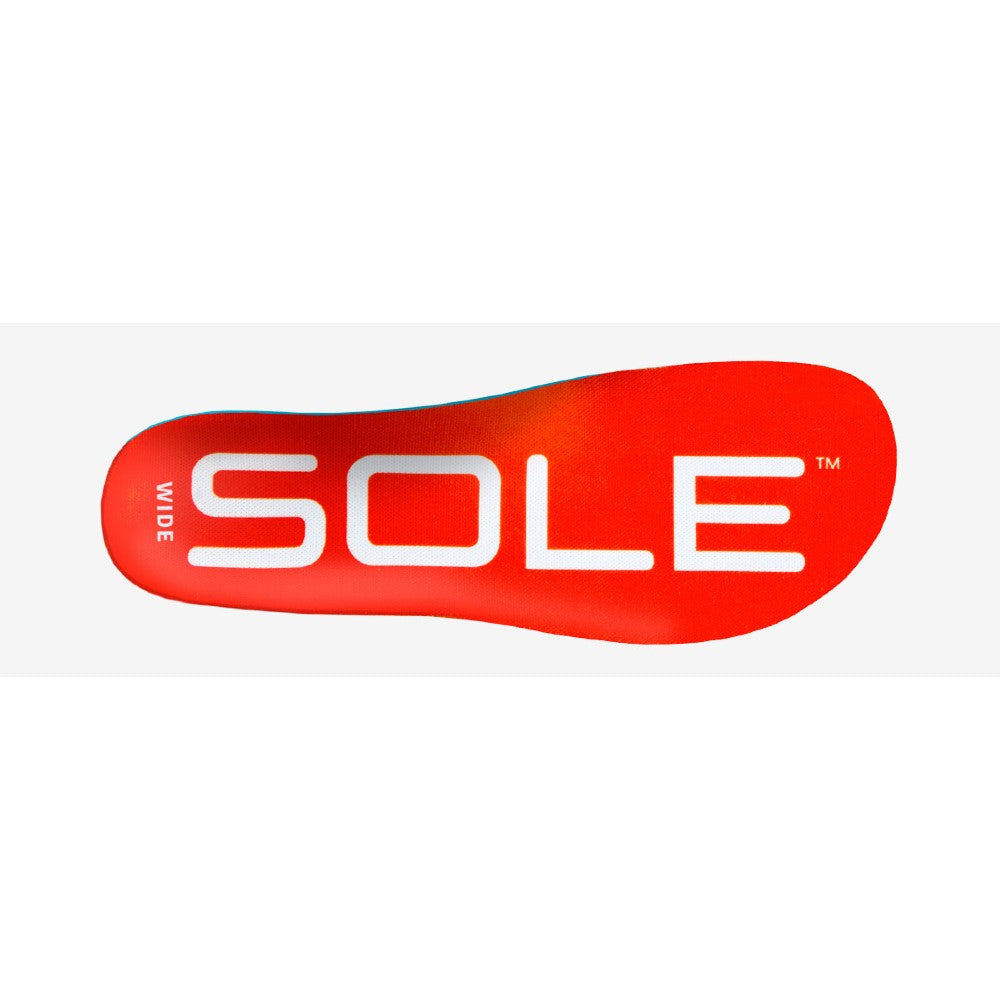 SOLE Active Insole Wide - Premium Arch Support Insoles for Men & Women - Comfortable Foot Cushion for Running, Walking & Work - Ideal for Flat Feet & High Arches