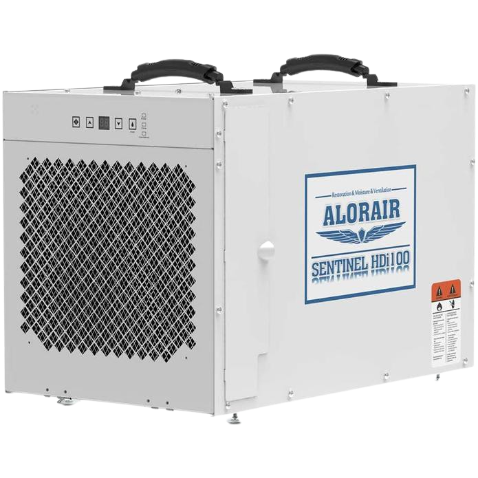 AlorAir Sentinel HDi100 100 Pints Crawl Space Dehumidifier with Built-in Condensate Pump - Ideal for Basements, Cellars, and Damp Areas