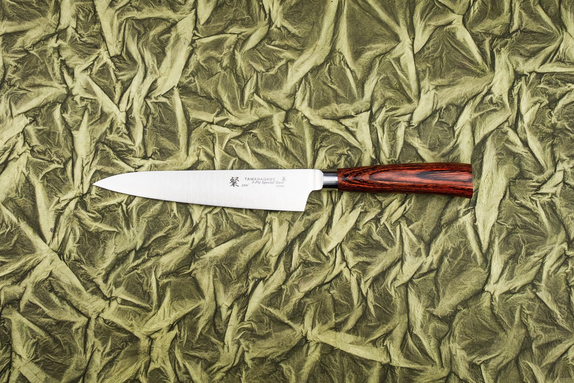 Premium Tamahagane Japanese Petty Knife 150mm - High Carbon Steel Blade for Precision Cutting - Perfect for Slicing, Peeling & Detail Work in Home Kitchens & Professional Use