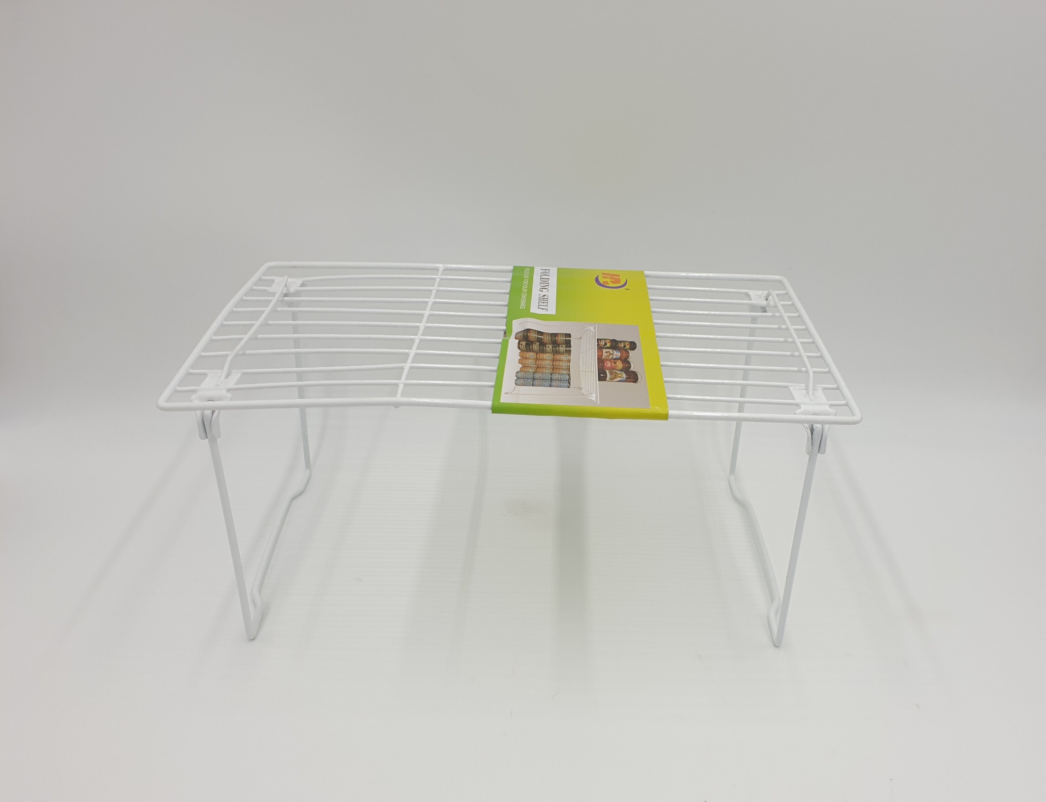 16 Shelf Organizer - Expandable Closet Shelf Divider for Storage, Space Saving Shelf Helper for Kitchen, Bathroom, Pantry & Closet Organization (White) - Perfect for Maximizing Cabinet & Closet Space