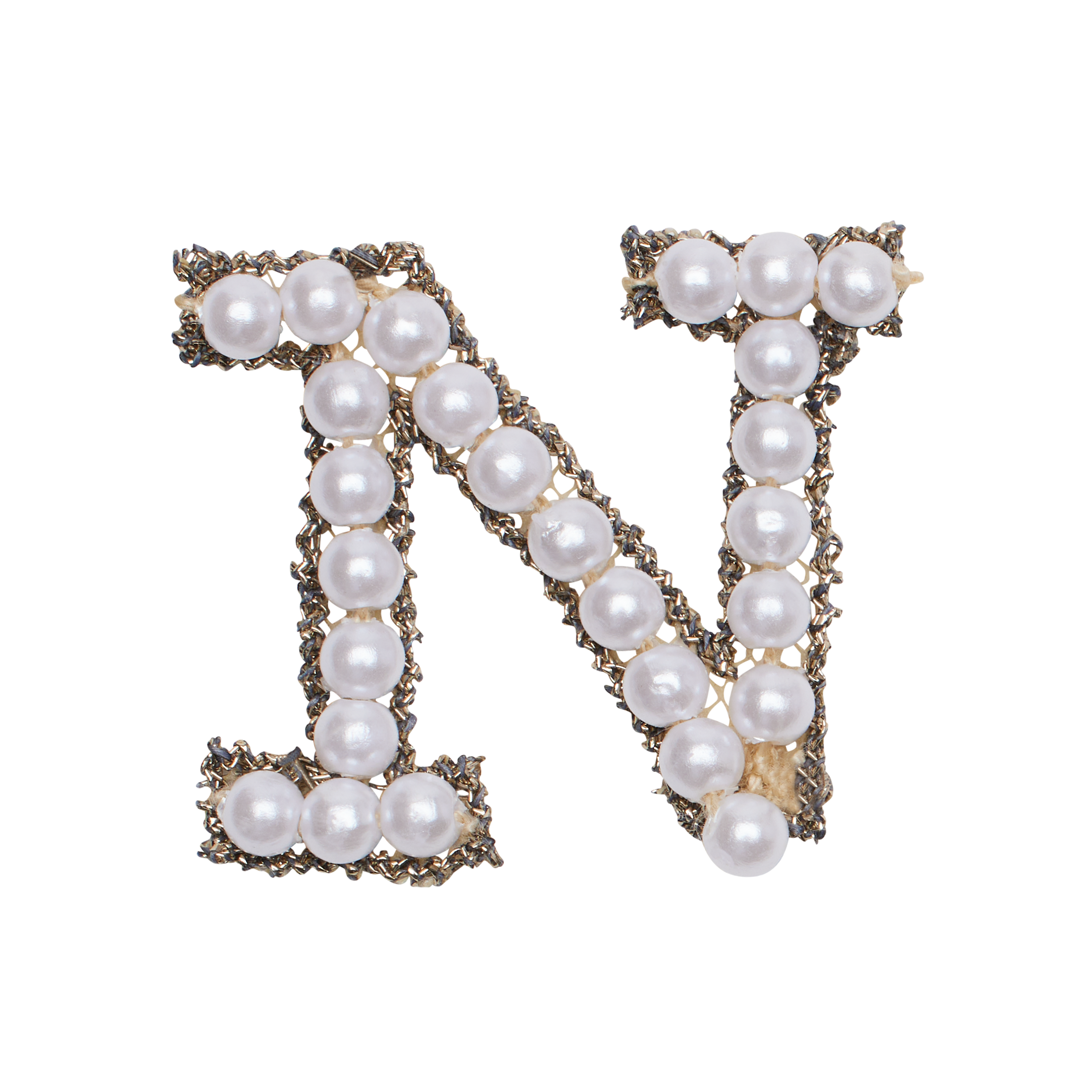 Pearl Letters - Elegant Pearl Alphabet Charms for Jewelry Making, DIY Crafts, and Personalized Gifts | Perfect for Necklaces, Bracelets, and Scrapbooking