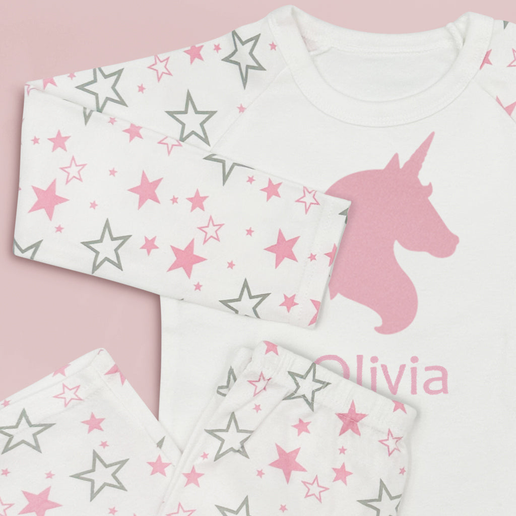 Steiff Dangling Unica Unicorn Plush Toy with Personalized Pajamas - Perfect Gift for Kids, Birthday & Nursery Decor