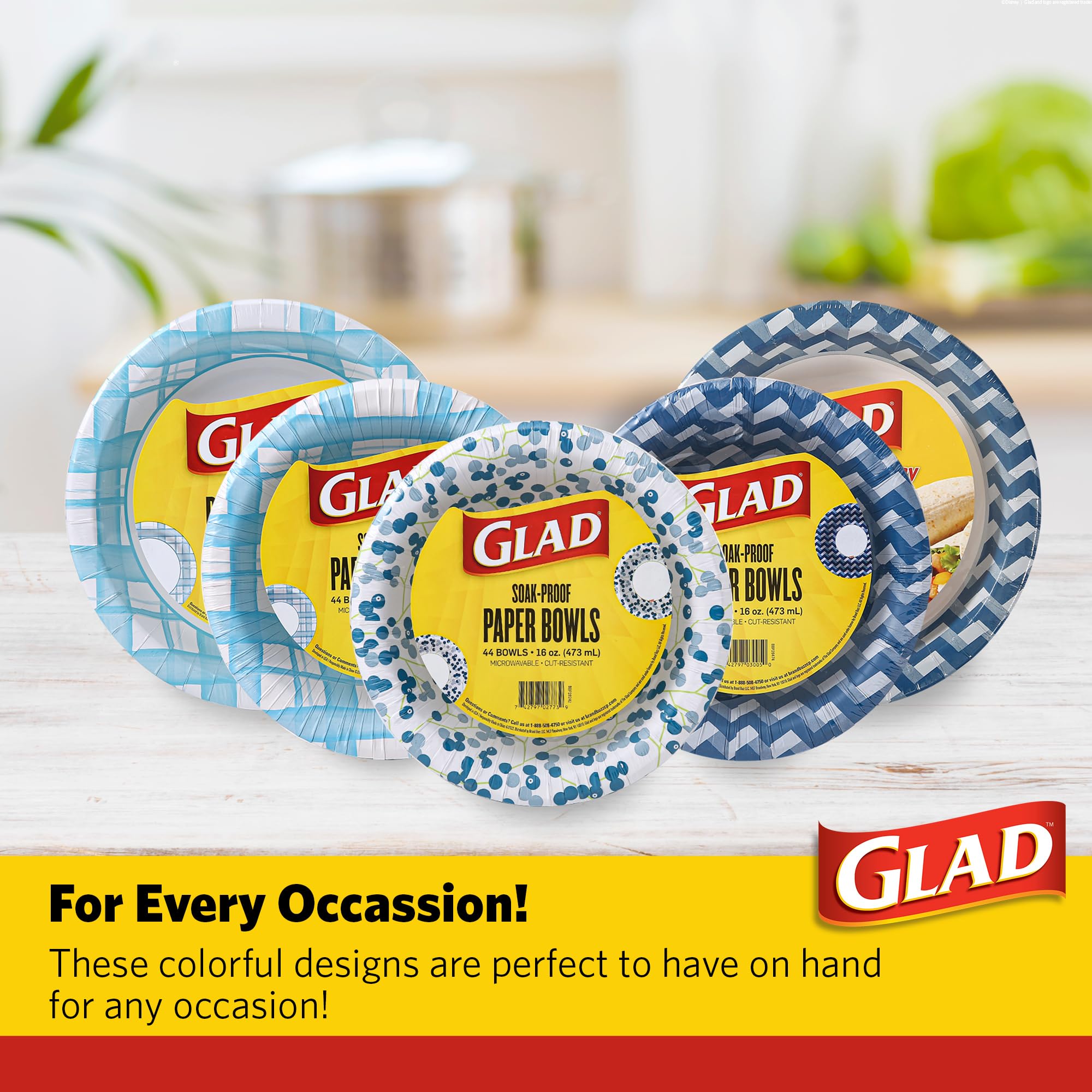 Glad Everyday Disposable Paper Plates 10