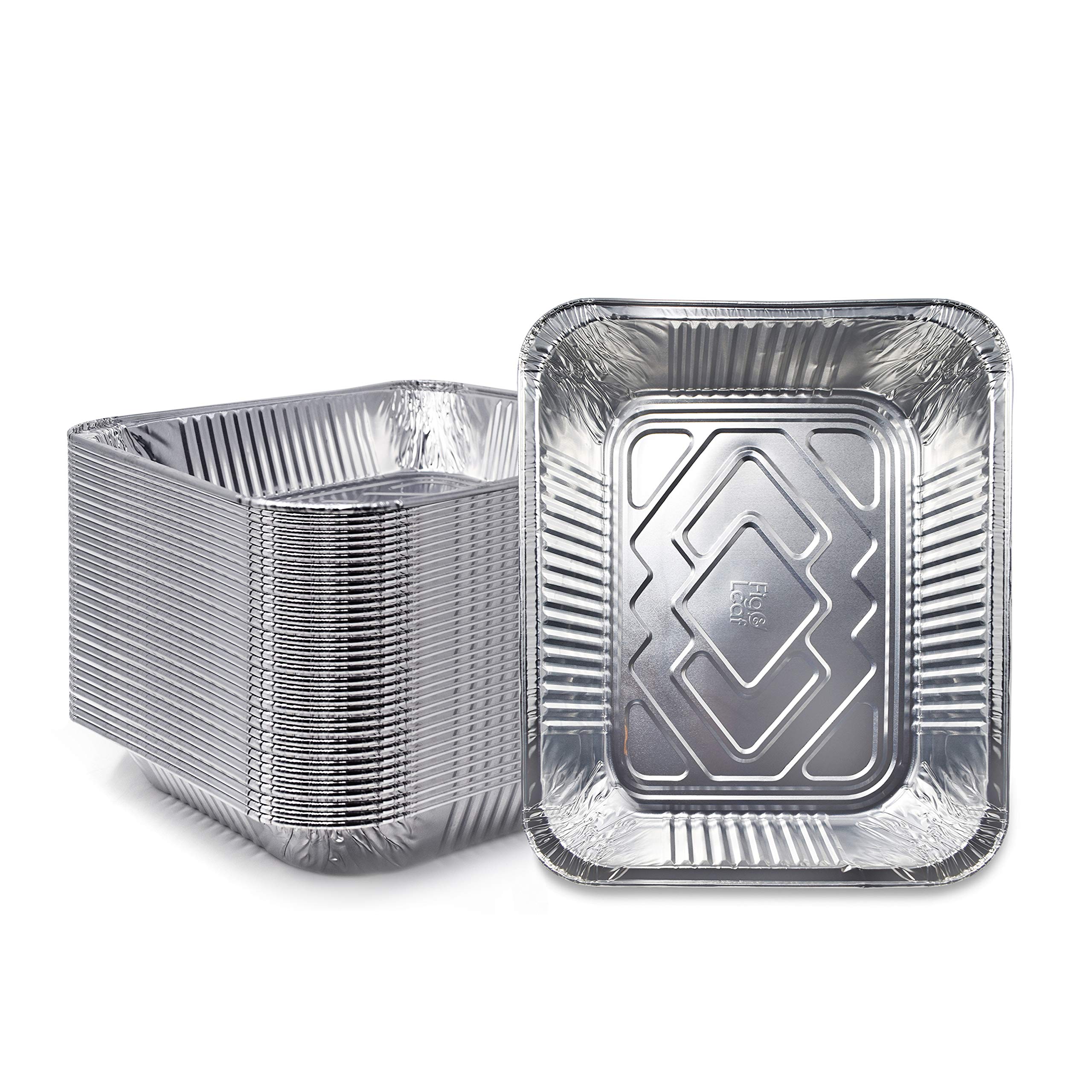 (30 Pack) Heavy Duty Disposable Aluminum Foil Lasagna Pans 14