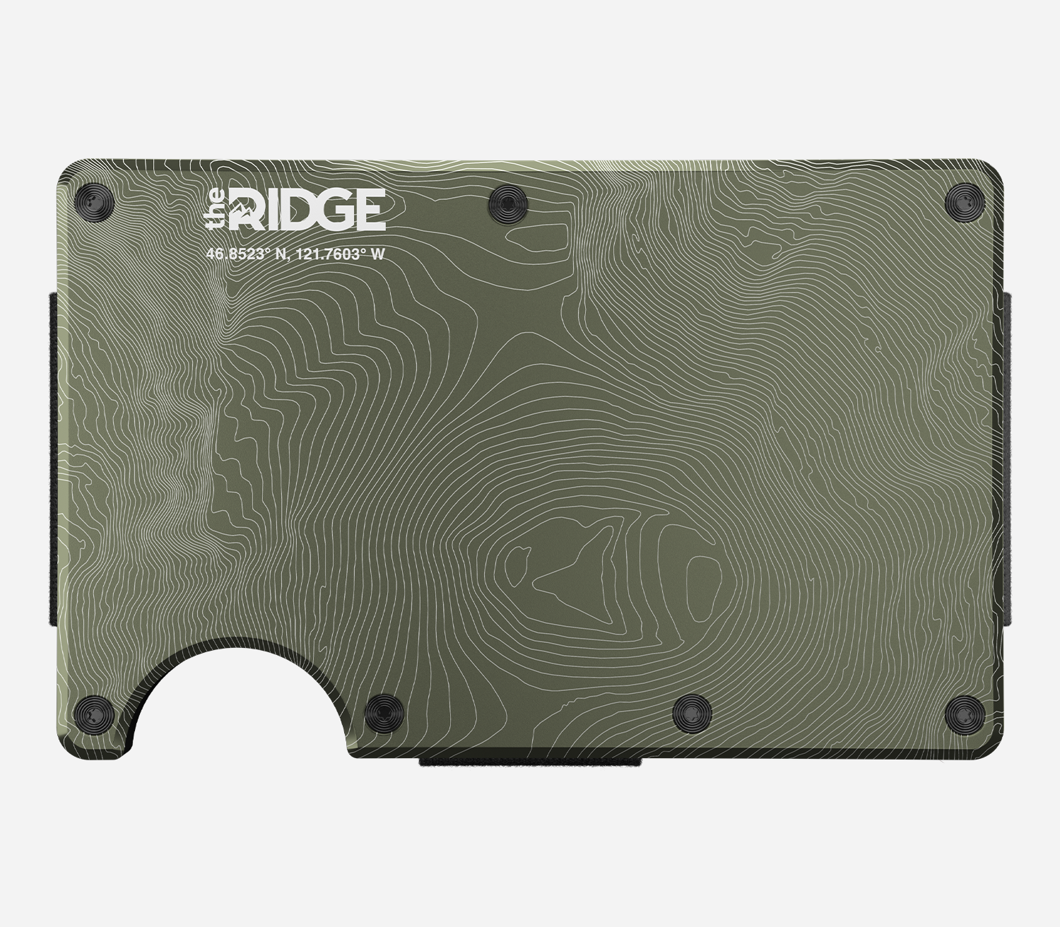 The Ridge Wallet - Minimalist Aluminum RFID Blocking Slim Wallet for Men - Perfect for Everyday Carry, Travel & Outdoor Adventures