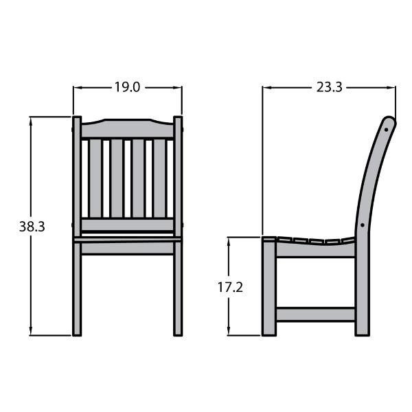 Lehigh 7-Piece Rectangular Outdoor Dining Set - Patio Furniture for Garden, Backyard, Poolside & BBQ Gatherings