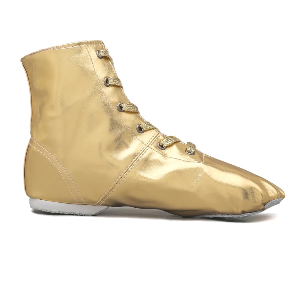 MSMAX Women's & Men's Jazz Dance Shoes - Comfortable Ankle Boots for Ballet, Jazz, and Modern Dance - Perfect for Dance Classes, Performances, and Practice
