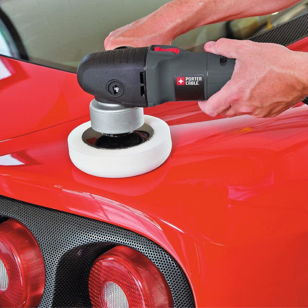 PORTER CABLE 7424XP 6-Inch Variable Speed Polisher - Certified Refurbished with Full Warranty | Car Detailing, Paint Correction & Surface Restoration