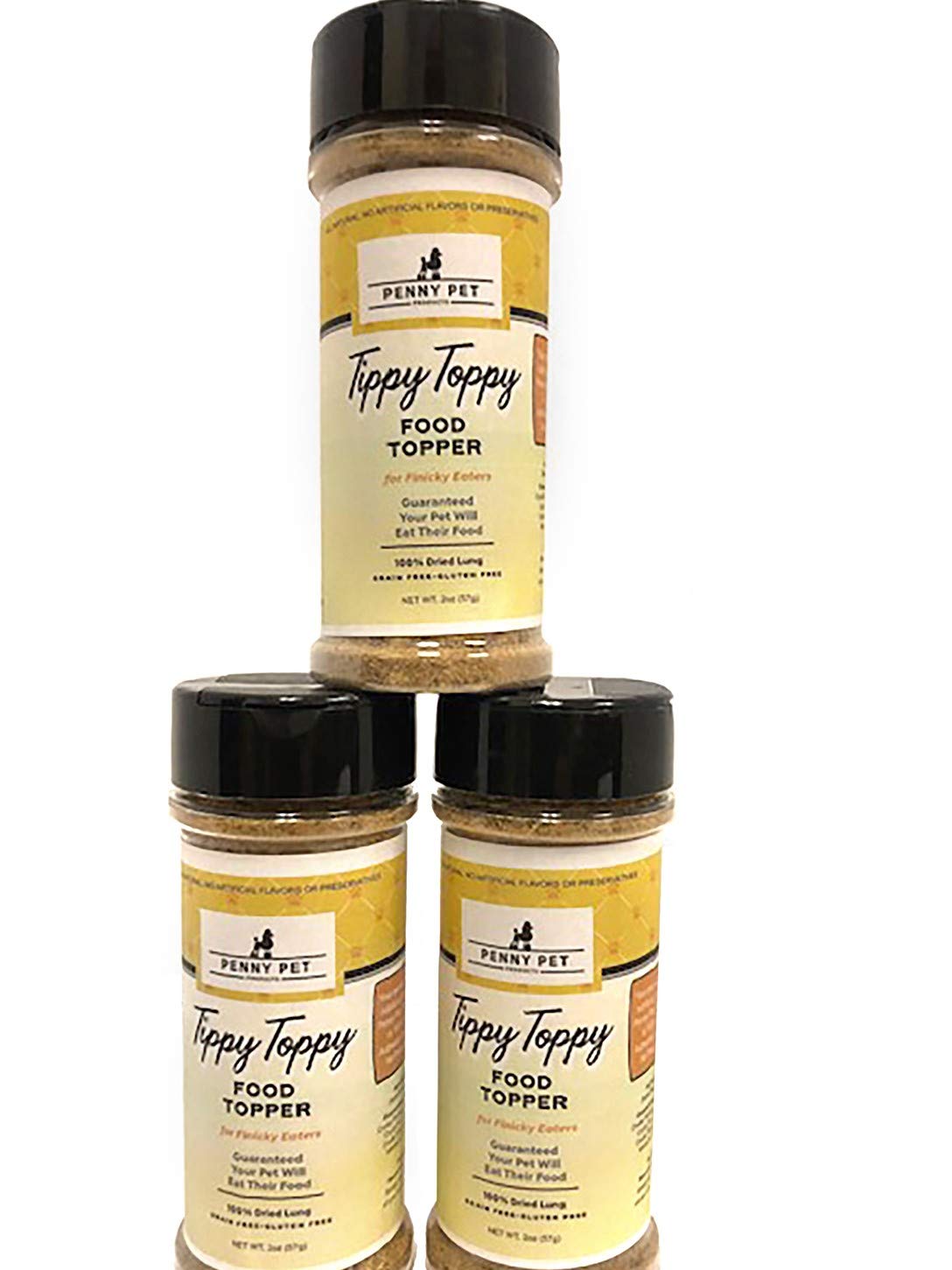 Tippy Toppy - Premium Dog Food Topper for Picky Eaters - 100% USA Made Natural Variety Pack (3 Bottles) - Enhance Kibble & Wet Food for Finicky Dogs