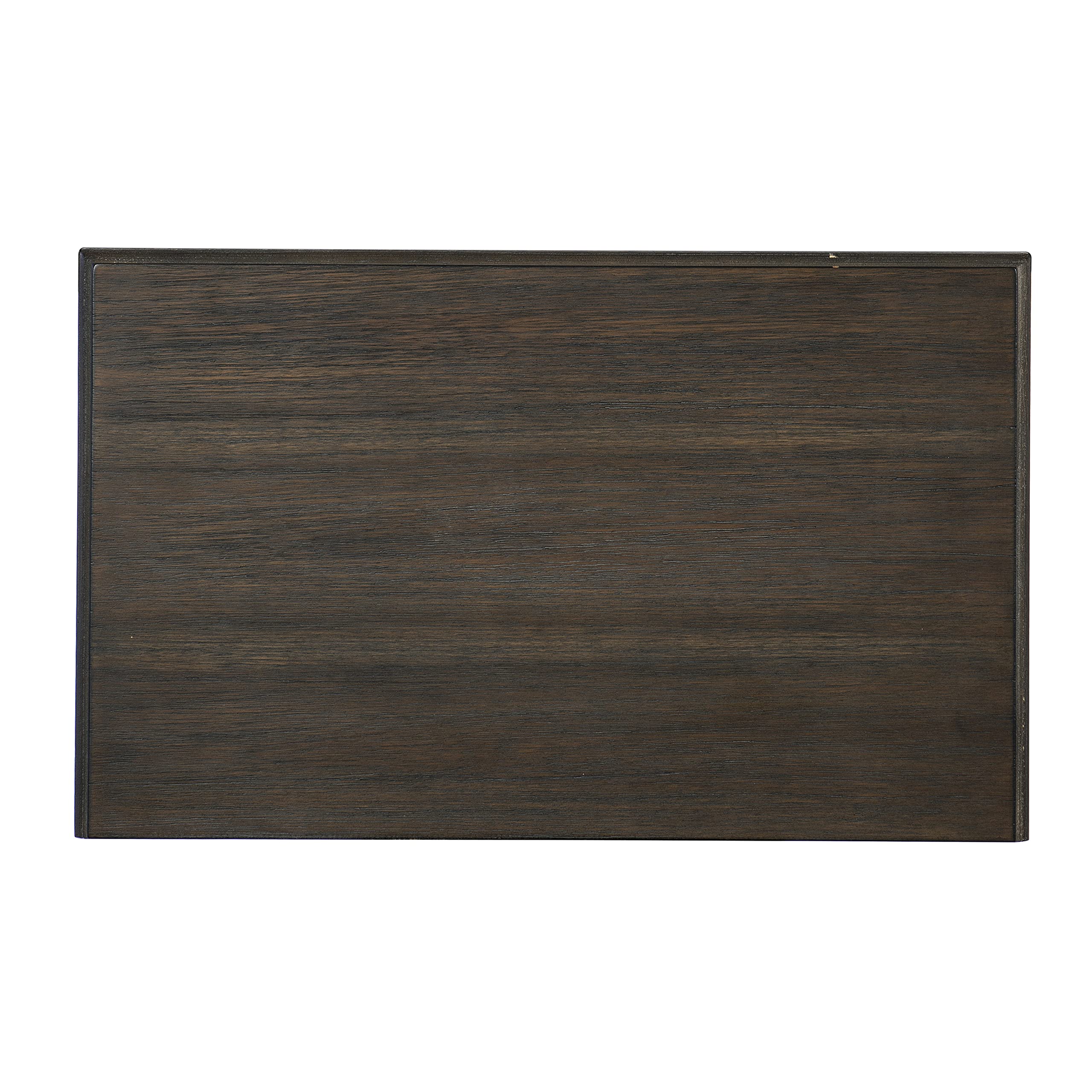 Lexicon Busselton 3-Drawer Nightstand - Rustic Brown Wood Bedside Table for Bedroom, Living Room & Guest Room - Compact Storage Cabinet with Drawers for Home Decor