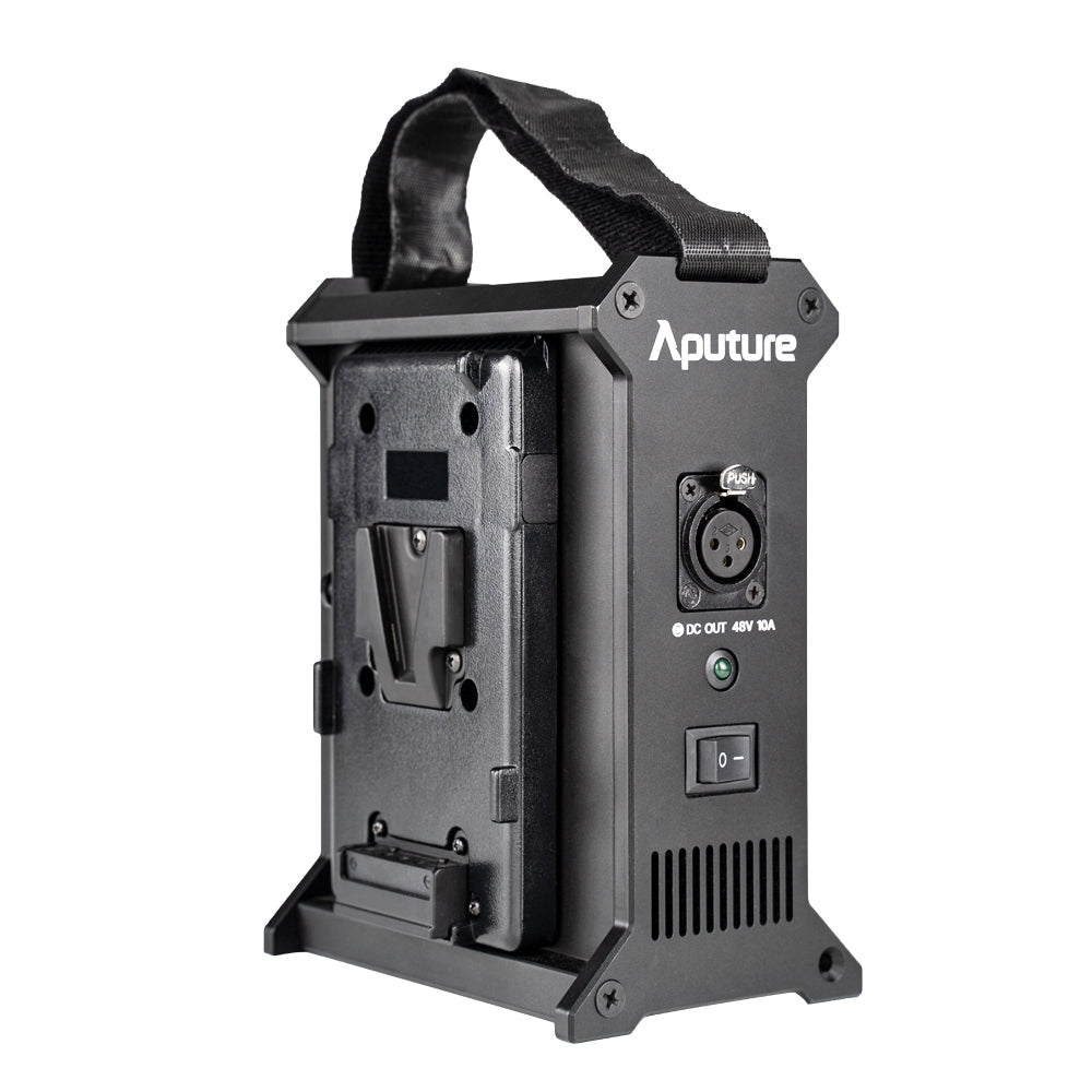 Aputure 2 Bay Power Station V - Professional Portable Battery Charger for Camera & Video Equipment | Perfect for On-Location Filming, Photography & Outdoor Shooting