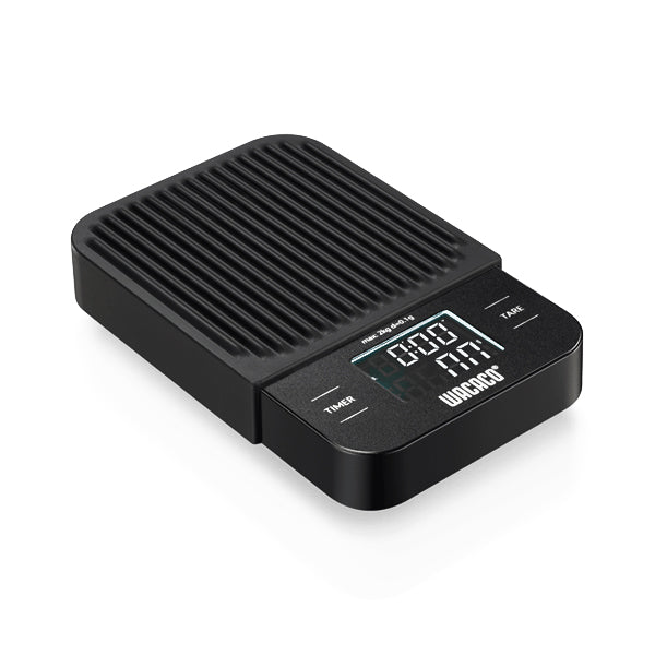 Wacaco Exagram Compact Coffee Scale - Portable Digital Espresso Scale with Timer, 0.1g Precision for Pour Over, French Press & Coffee Brewing - Perfect for Home, Office & Travel Use