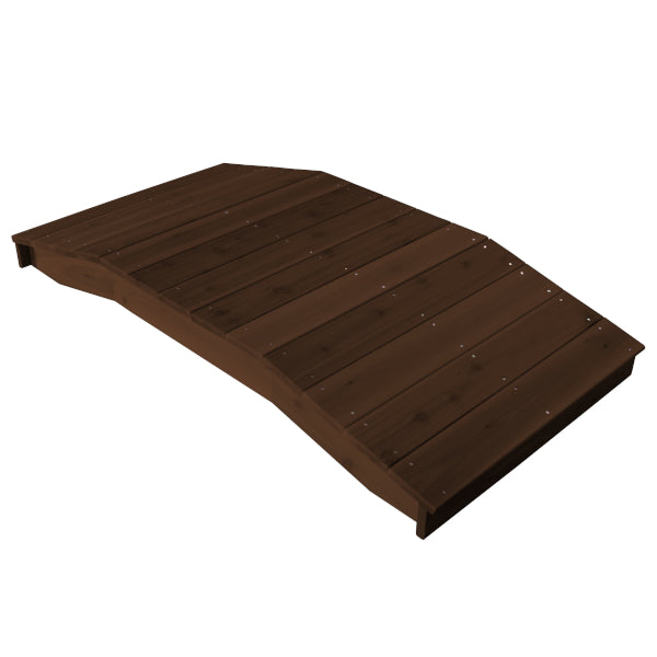 Standard Wooden Plank Bridge - Durable & Sturdy for Garden, Pond, or Landscape Decoration | Perfect for DIY Backyard Projects & Outdoor Decor