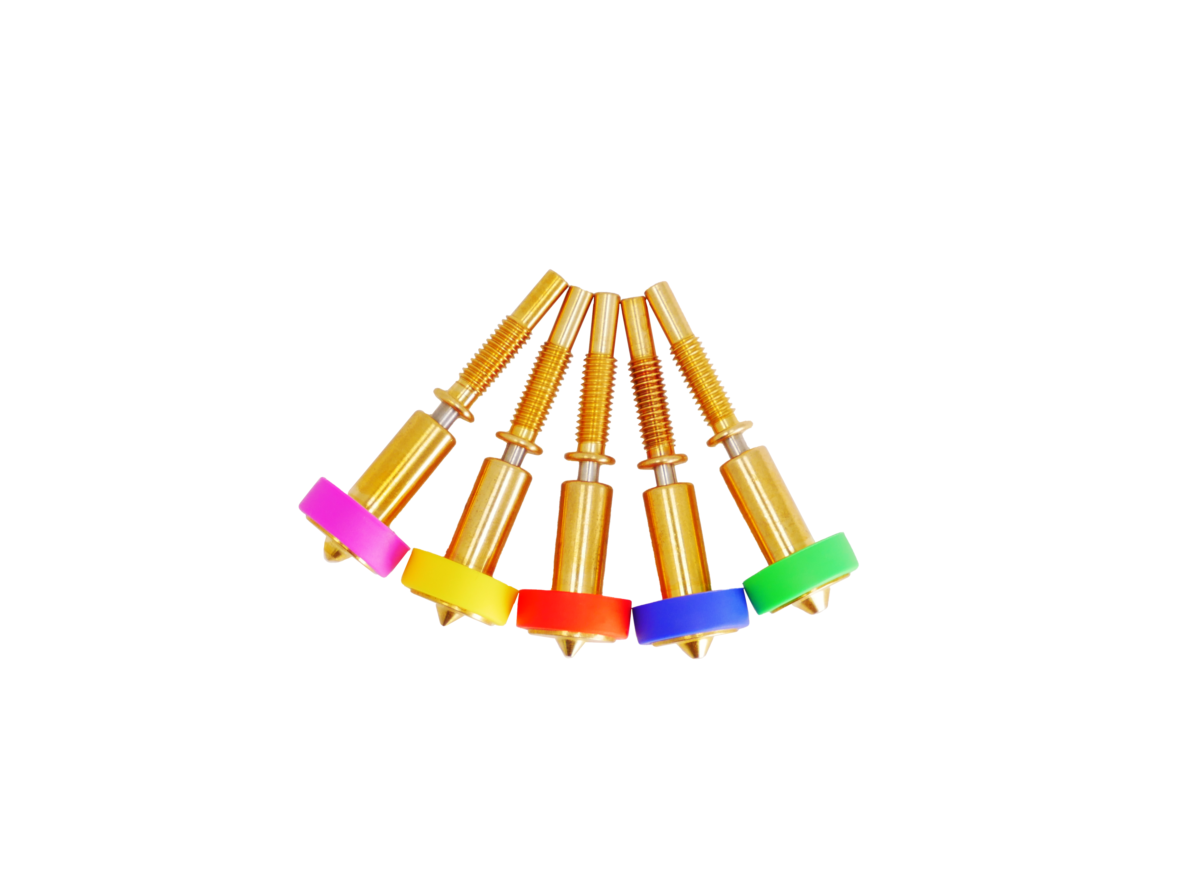 E3D Brass Revo Triple Pack Nozzles 1.75mm - High Precision 3D Printer Nozzles for Smooth Printing | Perfect for PLA, ABS, PETG Filaments & Detailed Models
