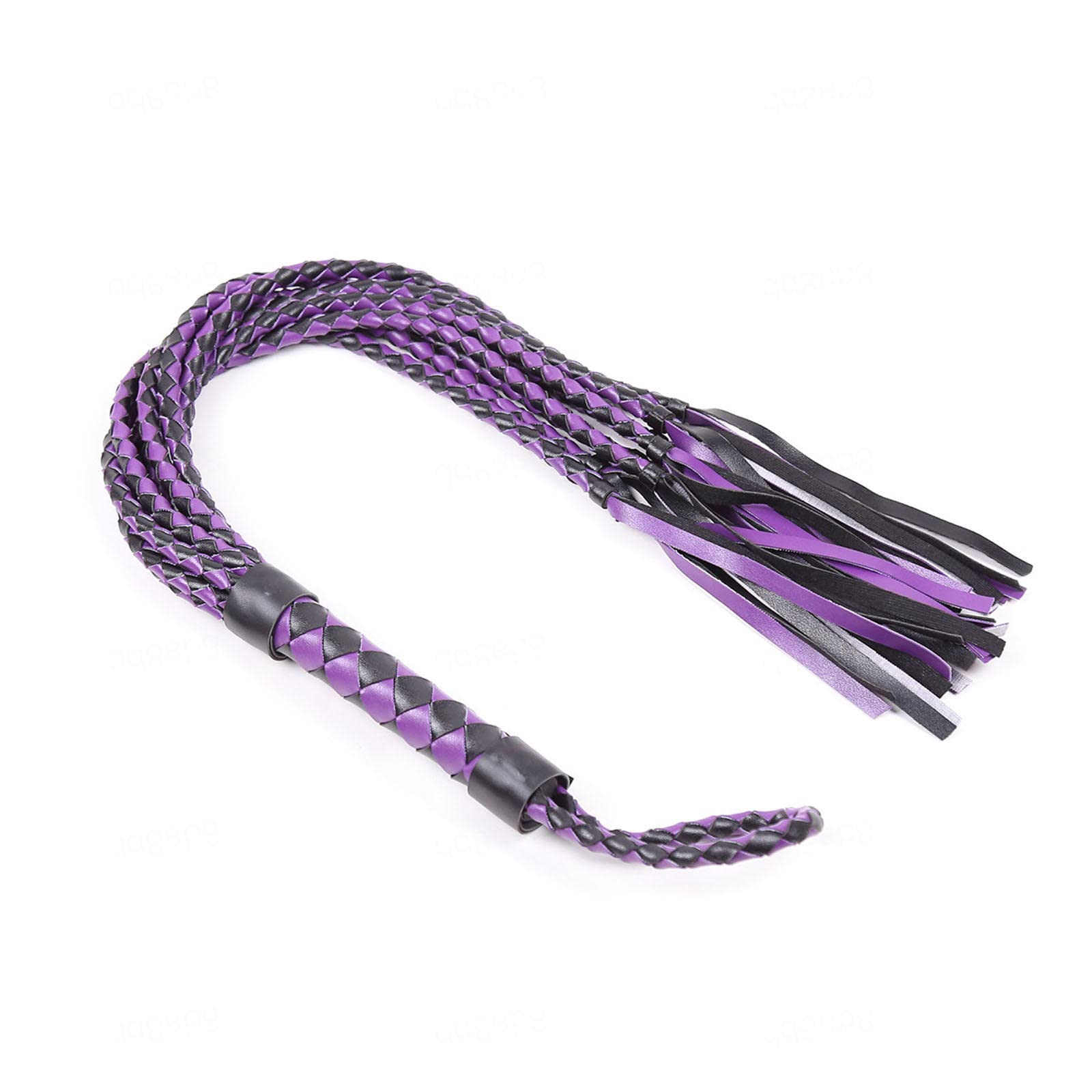 Premium HEPVET Adjustable Purple Hand-Woven Whip - Sensual Adult Toy for Couples, BDSM, and Passionate Play - Perfect for Romantic Nights & Spicing Up Your Relationship