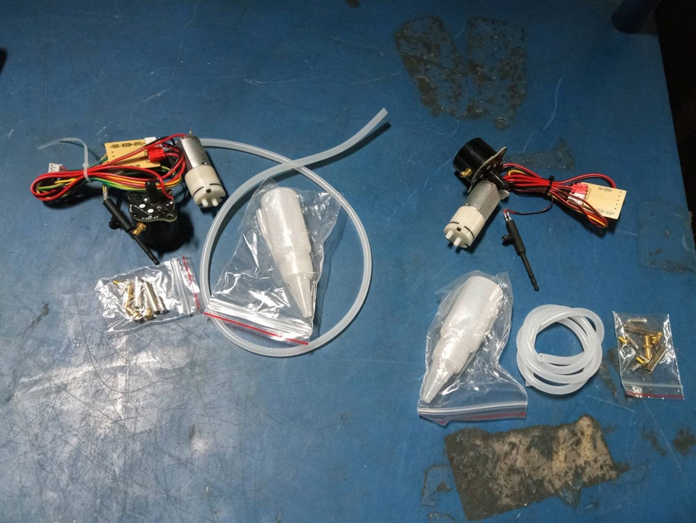 Used Henglong 1/16 7.0 RC Tank Metal Machine Gun Smoke Gearbox Unit Parts - Compatible with 1/16 Scale RC Tank Models | Perfect for DIY Repairs, Military Model Upgrades & RC Tank Battles