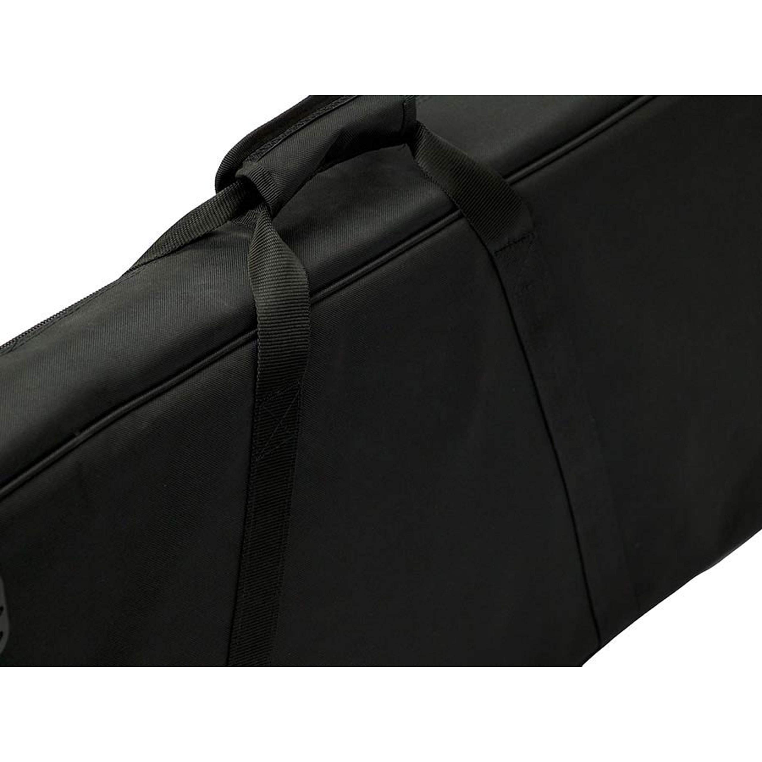 Crumar Mojo Dual Keyboard Trolley Bag - Lightweight Rolling Gig Bag for 61-Key Synthesizers | Perfect for Musicians, Performers & Traveling Artists