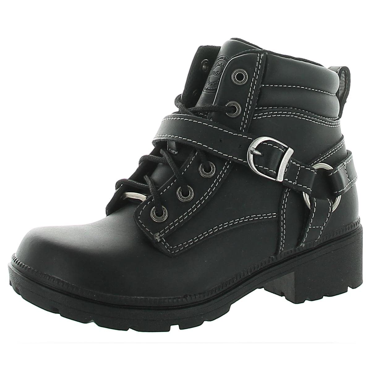 Milwaukee Motorcycle Clothing Company Women's Paragon Boots - Black, Size 6 | Waterproof & Durable Riding Boots for Motorcycle Enthusiasts | Perfect for Long Rides & Outdoor Adventures